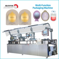 Machine de remplissage automatique de sachets plastiques à double alignement multifonctionnelle DDP-260S pour lotion, huile, sérum