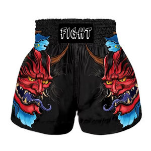 Logo personnalisé Muay Thai Shorts de boxe hommes vente en gros de shorts de boxe MMA de haute qualité pour hommes - Product Image 4
