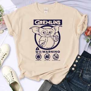 Gremlins T Shirt Femme Anime Streetwear Comic T Shirt Femme Designer Vêtements Esthétique Vêtements - Product Image 6