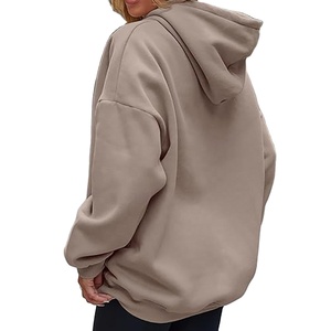 เสื้อฮู้ดผู้หญิงคุณภาพสูงจากผู้ผลิต ผ้าฝ้าย 100% แบบหนา มีเชือกผูก คอฮู้ด สไตล์ฤดูร้อน รุ่น 2027 - Product Image 3