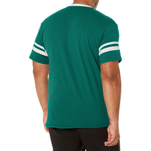 Nuevo diseño de cuello en V camisetas de los hombres personalizados al por mayor camisetas de cuello en V con precios baratos para los hombres camisetas de alta calidad servicio OEM - Product Image 6