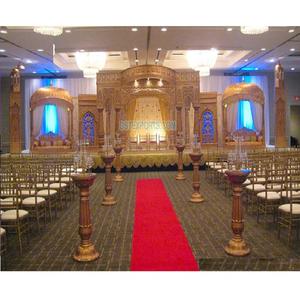 Conjunto de Mandap de boda con tema marroquí moderno, Mandap de estilo indio, Mandap árabe, gran conjunto de boda, Mandap personalizado, exportador, venta en Reino Unido - Product Image 1