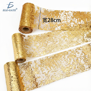 Rotolo di Carta Decorativa Metallizzata da 2,7 Metri, Larghezza 28 cm, in Argento, Oro e Rame per Lavori di Carta - Product Image 3