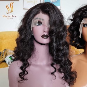 [Perruque de cheveux humains rebondissants] perruque de cheveux 100% bruts non traités à partir de cheveux vierges du Vietnam au meilleur prix - Product Image 3