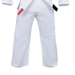 Costume de karaté en coton blanc personnalisé pour hommes uniforme d'arts martiaux OEM fabricant de gros de gi d'entraînement de haute qualité - Product Image 4