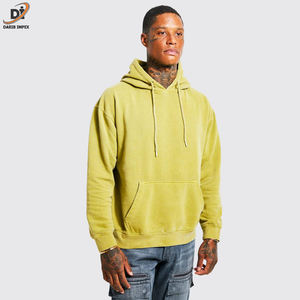 Sweat-shirts à capuche surdimensionnés pour hommes, style streetwear, personnalisables, avec impression, tissu polaire polyester/coton, logo personnalisé - Product Image 5