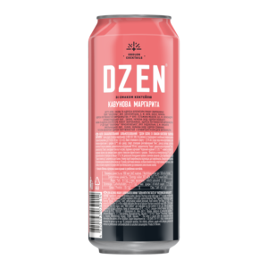 Watermelon Margarita RTD Dzen Long Drinks <b>Sweet</b> & Fruity Low-Alcoholic Beverage 7% Can (<b>Tinned</b>) 500ml - Product Image 2