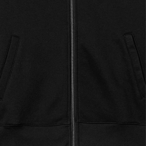 Quarter-zip thermique en gros de haute qualité 100% coton hommes sweat personnalisable impression motif hiver polaire tissu - Product Image 5