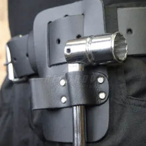 Heavy Duty Double Spanner Holder With Adjustable Slots Perfect For Garage Workshop <b>Tool</b> Storage - Product Image 2