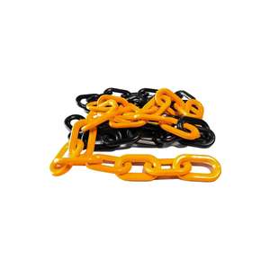 Cadena de Plástico Amarilla y Negra de 5 Metros, Producto para Carreteras, Origen Turquía - Product Image 2