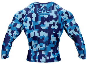 2025 New Design Men's MMA Rash Guard High Quality Eco-Friendly Spandex/Nylon Breathable Comfortable to Wear Fashion Trend - Product Image 2