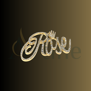 Collar de diamantes para mujeres y hombres Joyería de lujo brillante para fiestas y eventos - Product Image 1