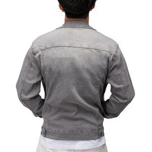 Veste en jean pour homme de haute qualité, personnalisée, avec doublure en laine, veste en jean thermique chaude, manteau en jean décontracté pour homme - Product Image 3