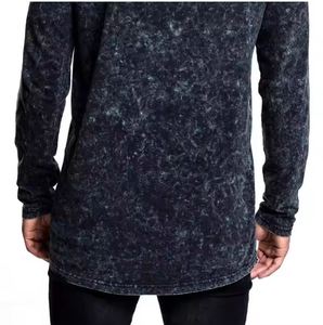 เสื้อฮู้ดดี้ผู้ชายผ้าฝ้าย 100% ล้างสีแบบแอซิด ระบายอากาศได้ดี กันน้ำ สวมใส่สบายในฤดูหนาว ดีไซน์ปรับแต่งได้ พิมพ์ลายซิลค์สกรีน - Product Image 5