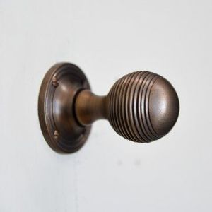 Poignée de porte ronde en métal, finition dorée antique, pour porte et fenêtre, usage domestique, hôtel, porte de portail, poignée de porte - Product Image 5