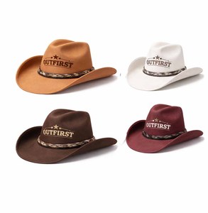 Chapeaux de cowboy pour adultes, ajustables, respirants, professionnels pour l'équitation, couleur/logo personnalisés, unisexe, quatre, fabrication en usine - Product Image 6