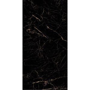 Azulejos de Cerámica con Aspecto de Mármol Gris Oscuro de Primera Calidad, Acabado Brillante, Resistentes al Agua, Antideslizantes, Gran Formato, Artículos de Decoración para el Hogar - Product Image 5
