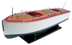 Gia Nhien Manufacturer Approve Custom Design Low MOQ MAE WEST RUNABOUT - <b>WOODEN</b> SPEED BOAT - Product Image 3