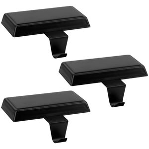 Premium Modern Customizable Metal Christmas <b>Stocking</b> <b>Holders</b> & Mantel Hangers for Festive Fireplace Holiday Decor - Product Image 1
