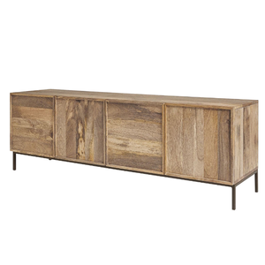 Muebles de gabinete de madera de teca ecológicos para la decoración del hogar en la sala de estar o el dormitorio estético - Product Image 2