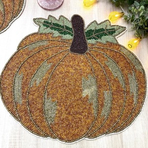 Nouveauté : Set de table multicolore fait main, luxueux et écologique pour la table à manger, design haut de gamme, sets de table perlés pour - Product Image 2