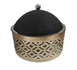 Haute qualité en acier inoxydable noir casserole fête Buffet ustensiles de cuisine Hotpot maison hôtel mariage nourriture serveur utilisation chauffe-plat - Product Image 2