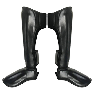 Protège-tibias de Kick Boxing de fabrication professionnelle Logo personnalisé Arts martiaux Kickboxing - Product Image 1