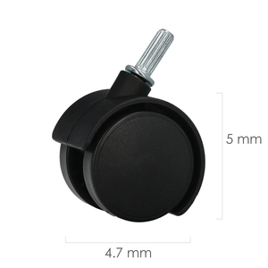 Ruota per Aspirapolvere in Acciaio Inossidabile (codice 07010450) - Product Image 2