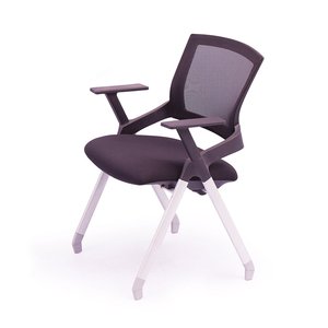 Flex 01 GXVP68009 <b>Office</b> Chair Contemporary Design Traditional Style Mesh Back Black Cushion <b>Foldable</b> Lift Style Foam Fabric - Product Image 1