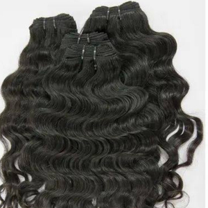RAW UNPROCESSED TEMPLE HUMAN HAIR BUNDLES for WOMAN NO CHEMICAL PROCESSED <b>TOP</b> QUALITY - Product Image 1