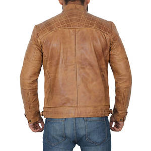 Servicios OEM: Chaqueta de Cuero Genuino para Hombre, Estilo Único, Ropa de Invierno, Talla Personalizada, Logotipo Frontal Personalizable - Product Image 5
