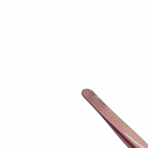 Pince à sourcils oblique pointue en acier inoxydable de haute qualité personnalisée Salon usage domestique écologique léger réutilisable - Product Image 2