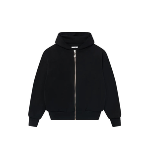 Sweat à capuche d'hiver personnalisé OEM |   Fleece en coton biologique 100% lourd pour la gym, le BJJ et le streetwear |   Marque privée - Product Image 1
