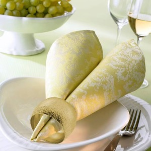 Porte-anneau de serviette en or audacieux pour décor de Table de luxe événements de mariage fêtes hôtel salle à manger déclaration Serviette accessoire - Product Image 5