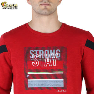 Unisex <b>Men's</b> Heavy Cotton Crewneck Sweatshirt Custom Logo Embossed Oversized and Plain Style - Product Image 2