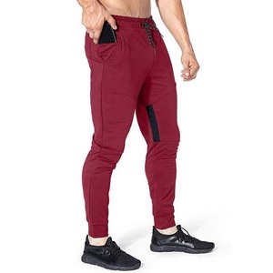 Ropa de calle transpirable Personalizada para hombre Pantalones de chándal ajustados Ropa deportiva elegante para hombre Pantalones de chándal ajustados con bolsillos con cremallera - Product Image 5