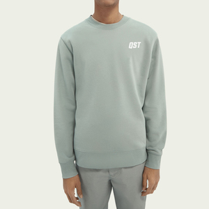 ODM Wholesale Men's Premium Quality Lightweight <b>Crewneck</b> Pullover Sweatshirt Custom Designer Print Casual Breathable Solid - Product Image 1