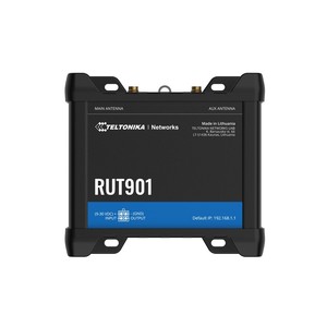 Router Industrial Profesional 4G LTE Teltonika RUT901, Cat.4, WiFi, Doble SIM, 1x WAN, 3x LAN, Montaje en Riel DIN - Product Image 3