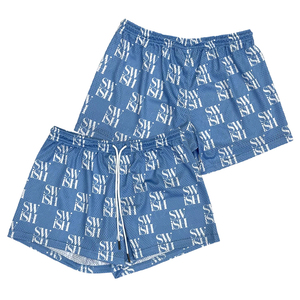 OEM Maßgeschneiderte Sportshorts Outdoor-Laufshorts Einfarbig 100% Baumwolle Umweltfreundliches Mesh Schnelltrocknend Fitness Übergröße Basketball - Product Image 1