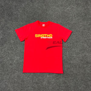 Camisetas de algodón 100% personalizadas, camisetas de algodón suave transpirable con serigrafía al por mayor para hombres y mujeres, fabricadas en Pakistán - Product Image 1