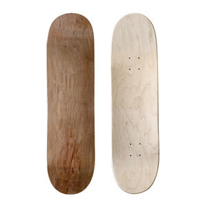 31*8 pouces <span class=keywords><strong>pas</strong></span> <span class=keywords><strong>cher</strong></span> personnalisé <span class=keywords><strong>Skate</strong></span> Board <span class=keywords><strong>Deck</strong></span> dans la teinture colorée 7 plis canadien russe érable bois Skateboard Decks blanc - Product Image 3