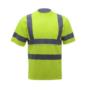 Camiseta Polo de Manga Corta Reflectante de Alta Calidad para Trabajadores de la Construcción, Camisetas de Seguridad con Logotipo Personalizado OEM - Product Image 6