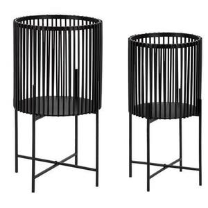 Maceta Metálica Elegante con Soporte para Plantas Grandes que Brinda un Soporte Fuerte y una Apariencia Decorativa Moderna - Product Image 5