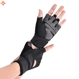 Hot Selling Workout <b>Weight</b> <b>Lifting</b> Gym Gloves with Silicone <b>Grip</b> Gym Gloves Sport Training Gloves for Exercise Fitness - Product Image 2