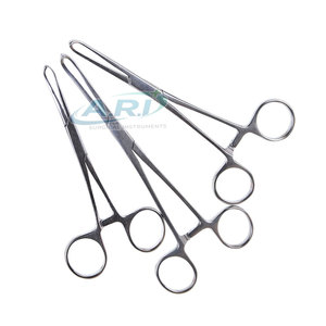 Instrumentos Quirúrgicos Duraderos de Acero Inoxidable, Pinzas Quirúrgicas Allis para Tejidos, para Hospitales, Clínicas y Uso Médico - Product Image 5