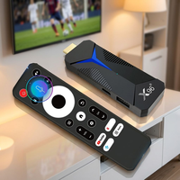 X96 S600 Android 4K H313 Android 10 Smart TV Dongle Fire NEO S96S 2gb 16gb con Control Remoto por Voz BT Precio de Fábrica Logotipo Personalizado