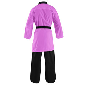 Conjuntos de Uniformes de Karate Tradicionales - Personalizables, de Poliéster/Algodón, Cómodos, Duraderos, Transpirables, Ligeros, que Ofrecen un Ajuste Flexible para - Product Image 2