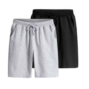 Cotton Casual Lounge Fleece <b>Shorts</b> <b>Pockets</b> Jogger Athletic Running <b>Mens</b> Workout Gym Sweat <b>Shorts</b> - Product Image 1
