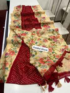 Boutique indienne Designer Saree Exclusif Fantaisie Dernière qualité Premium Sari Ethnic Party Wear Vêtements de mariée La plupart des ventes exclusives - Product Image 5