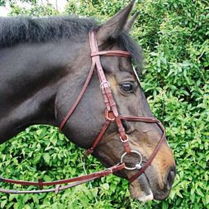 Stanford Anatomique Cheval Bride PVC Western Snaffle Bridle pour Racing 4 Tailles Cheval En Peau De Mouton Produit Équestre - Product Image 6